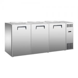 BEU garbage can keg cooler 3 door WTC3