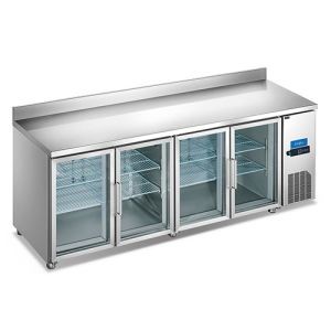 countertop refrigerator with glass door TG0.5AL4-SG